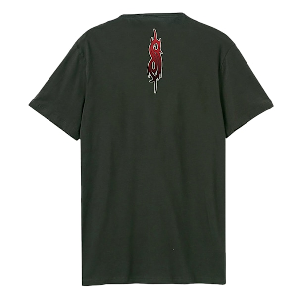 Amplified Unisex Vuxen Slipknot Logotyp T-shirt M Kolgrå Charcoal M