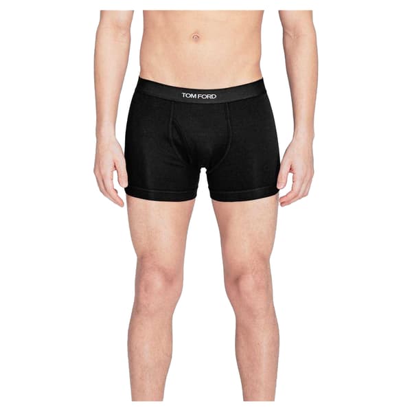Tom Ford Herr Bomullsjersey Boxershorts L Svart Black L