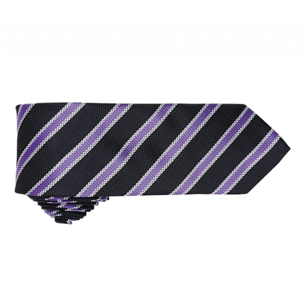 Premier Herr Waffle Stripe Formell Business Slips (2-pack) En Black/Rich Violet One Size