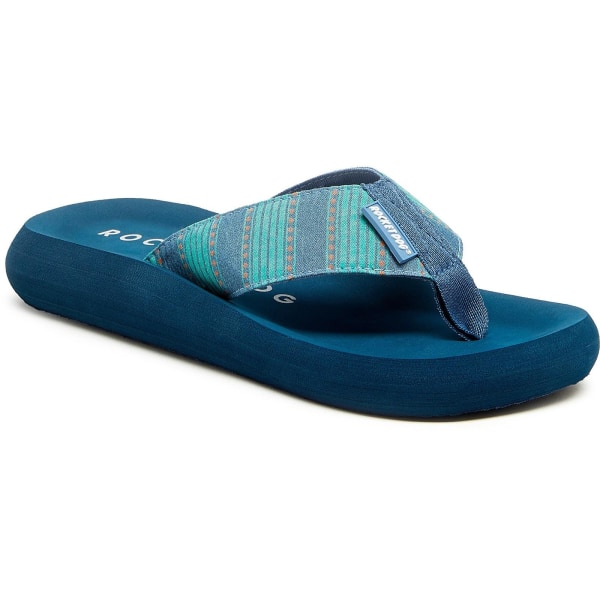 Rocket Dog Dam/Kvinnor Spotlight Rome Flip Flops 7 UK Blå Blue 7 UK