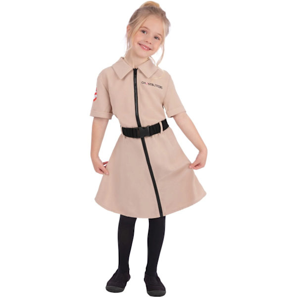 Ghostbusters Flickklänning Kostym 4-6 år Beige Beige 4-6 Years