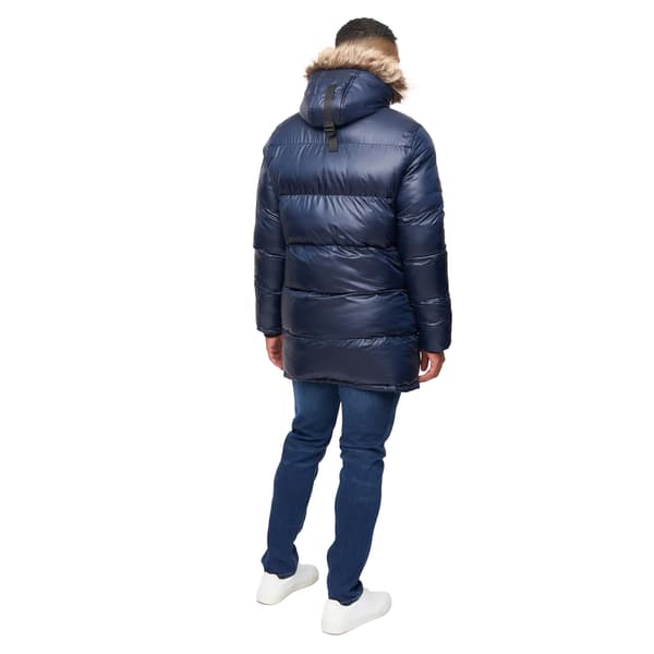 Bewley & Ritch Herr Northbrook Våtlook Vadderad Jacka L Marinblå Navy L