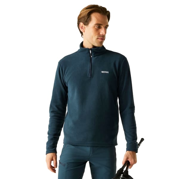 Regatta Great Outdoors Herr Thompson Half Zip Fleecetopp L Natt Night Sky L