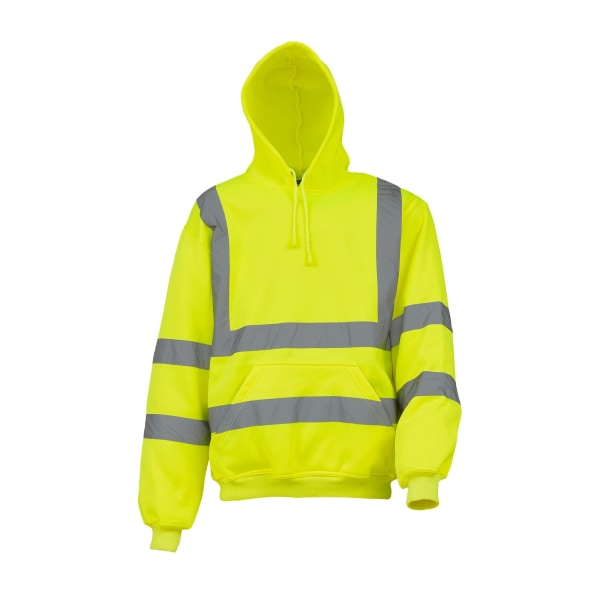 Yoko Man High Visibility Pull-Over Hoodie (Pack of 2) XL Yello Yellow XL