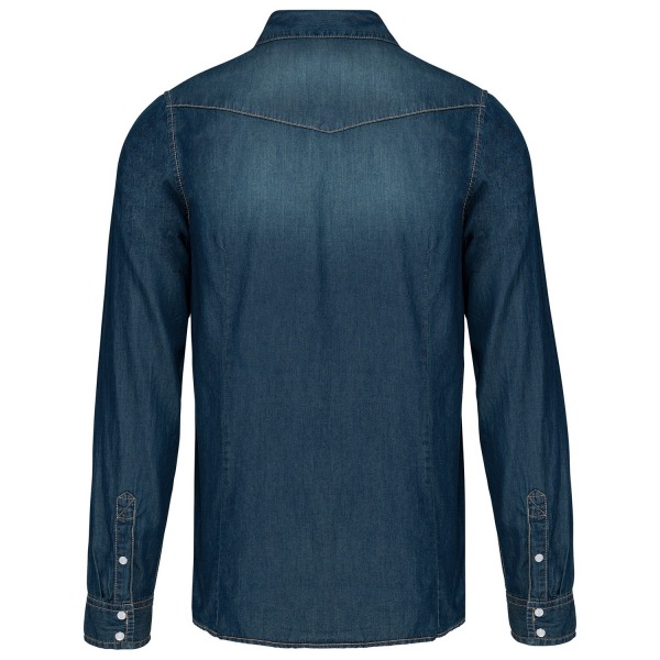 Kariban Herr Denim Långärmad Skjorta XL Blue Jean Blue Jean XL
