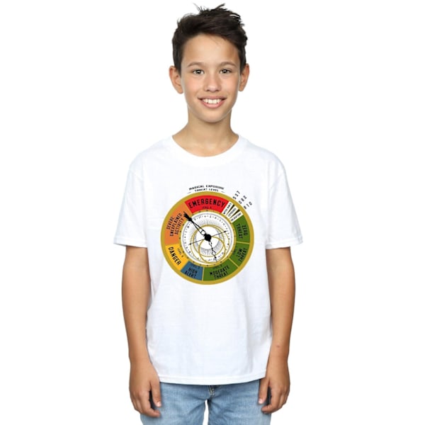 Fantastiska vidunder Boys Threat Level T-shirt 9-11 år Vit White 9-11 Years