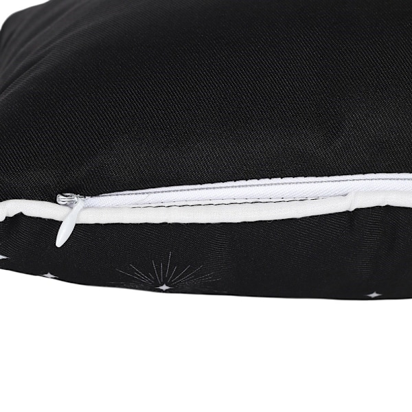 Något Annorlunda Rektangulär Trippel Måne Design Kudde En Black/White One Size