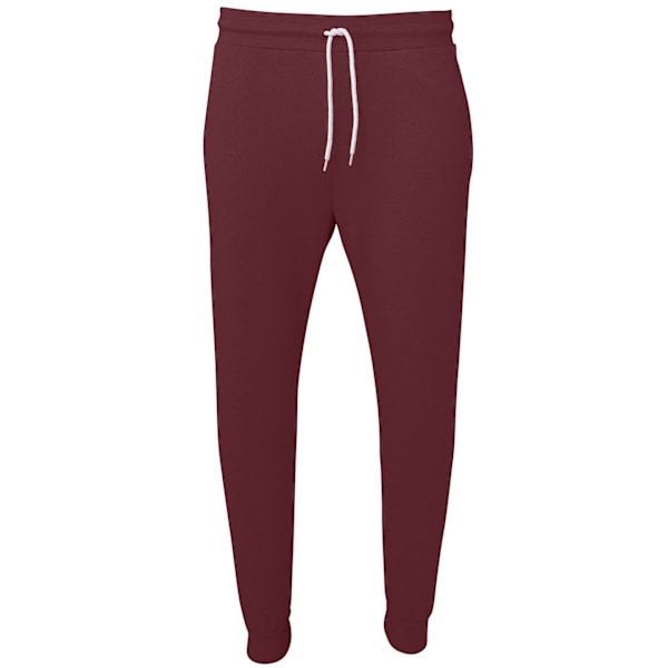 Bella + Canvas Unisex Vuxen Joggingbyxor M Maroon Maroon M