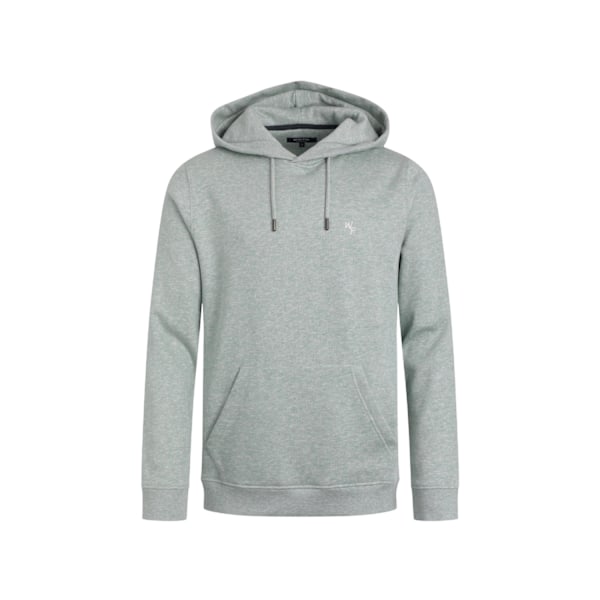 Weird Fish Hugo Märkes Hoodie Herr L Gråmelerad Grey Marl L