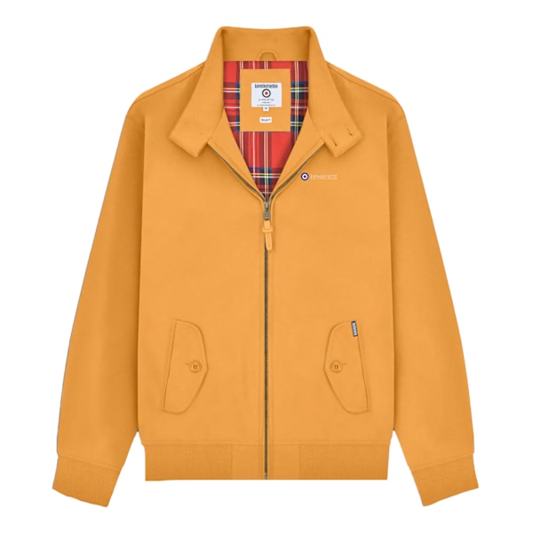 Lambretta Herr Duschresistent Harringtonjacka M Senapsgul Mustard M