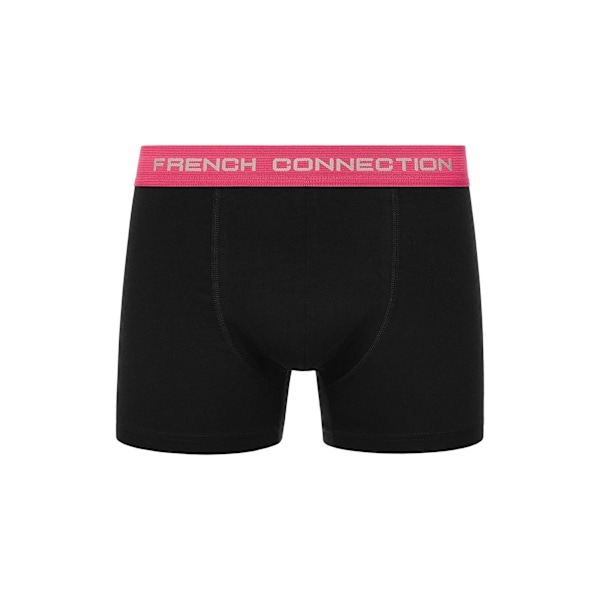 French Connection Mens FC6 Boxerkalsonger (3-pack) XL Svart Black XL