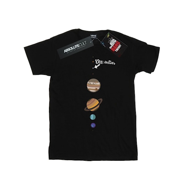 The Big Bang Theory T-shirt för män - You Are Here - 4XL - Svart Black 4XL