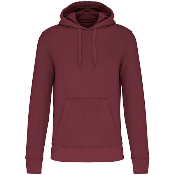 Kariban Eco-vänlig Hoodie för Herr L Vinröd Wine L
