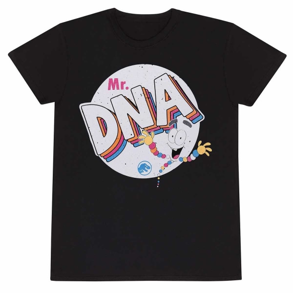 Jurassic Park Unisex Vuxen Mr DNA T-shirt L Svart Black L