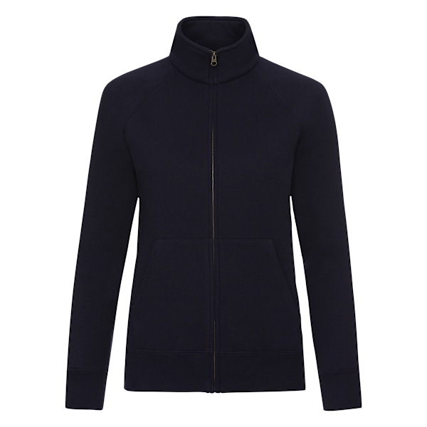 Fruit of the Loom Dam/Damer Premium Lady Fit Sweatjacka X Deep Navy XS