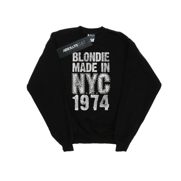 Blondie Girls Punk NYC Sweatshirt 5-6 år Svart Black 5-6 Years