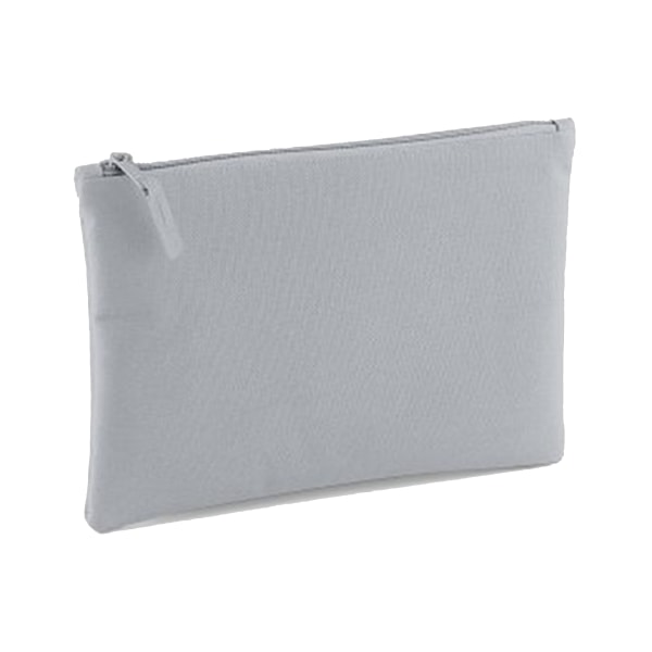 Bagbase Grab Zip Pocket Pouch Bag One Size Ljusgrå Light Grey One Size