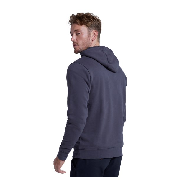 Animal Mens River Wavy Logo Hoodie M Grå Grey M