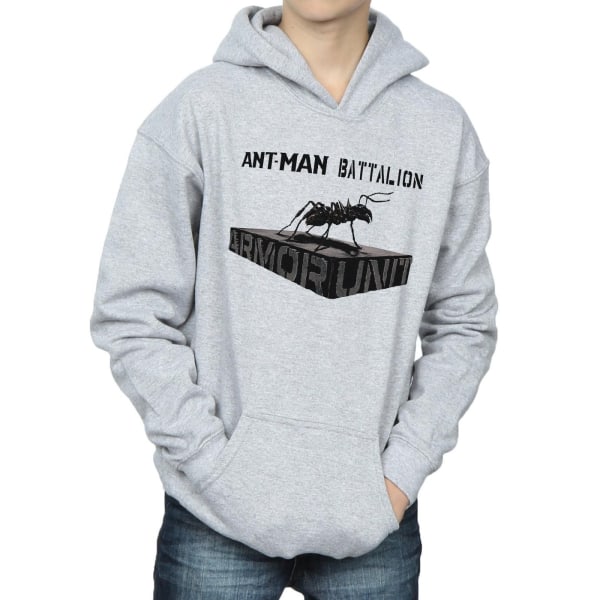 Marvel Boys Ant-Man Batallion Hoodie 5-6 år Sports Grey Sports Grey 5-6 Years