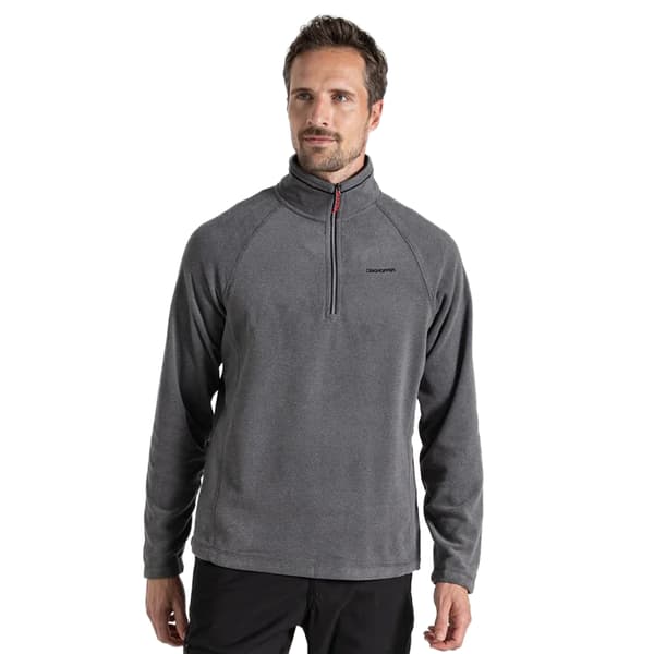 Craghoppers Herr Corey VI Half Zip Fleecetröja M Black Pepper Ma Black Pepper Marl M