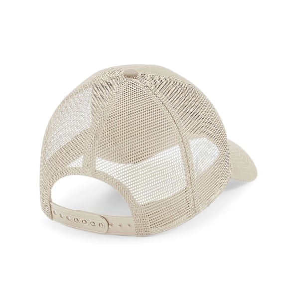Beechfield Unisex Vuxen Organisk Bomull Trucker Cap En Storlek Sand Sand One Size