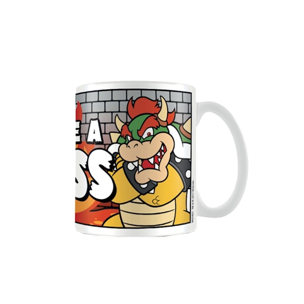 Super Mario Like A Boss Mug En Storlek Flerfärgad Multicoloured One Size