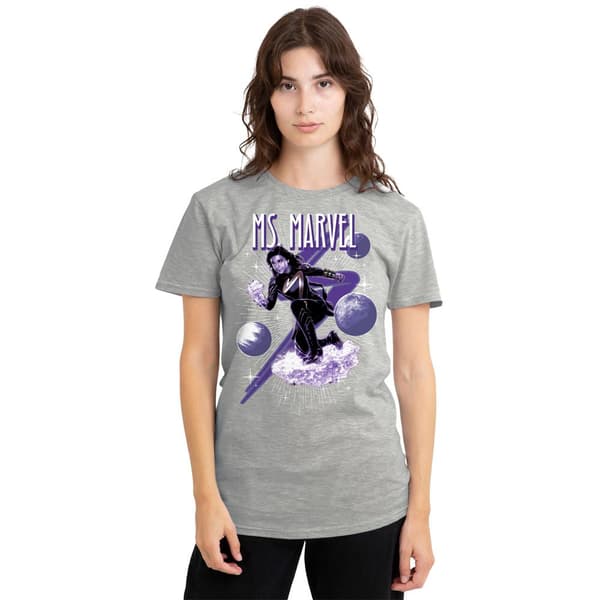 The Marvels Dam/Dam Ms Marvel Comic Heather T-shirt M Ath Athletic M
