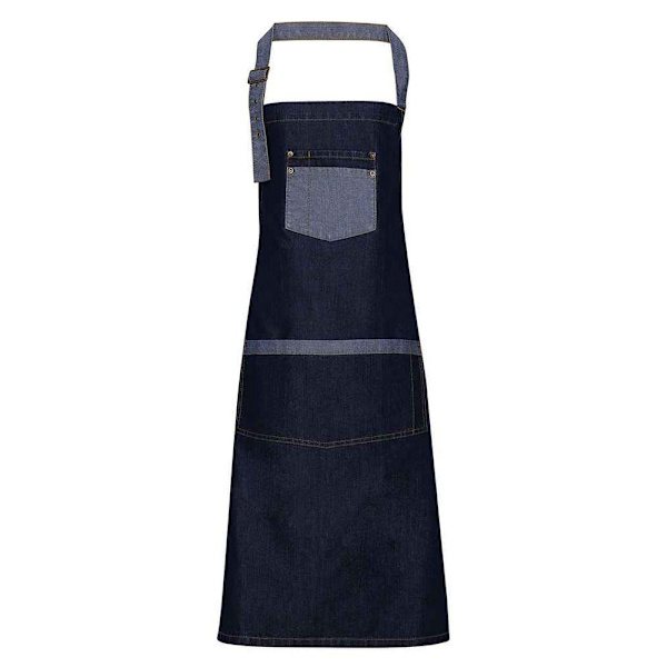 Premier Unisex Vuxen Domain Full Apron One Size Indigo Denim Indigo Denim One Size