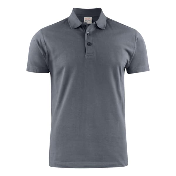 Printer Herr Surf Light RSX Melange Pikétröja L Stålgrå Steel Grey L