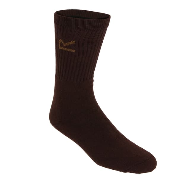 Regatta Great Outdoors Fritidsstrumpor i bomull för män (3-pack) Brown Marl One Size