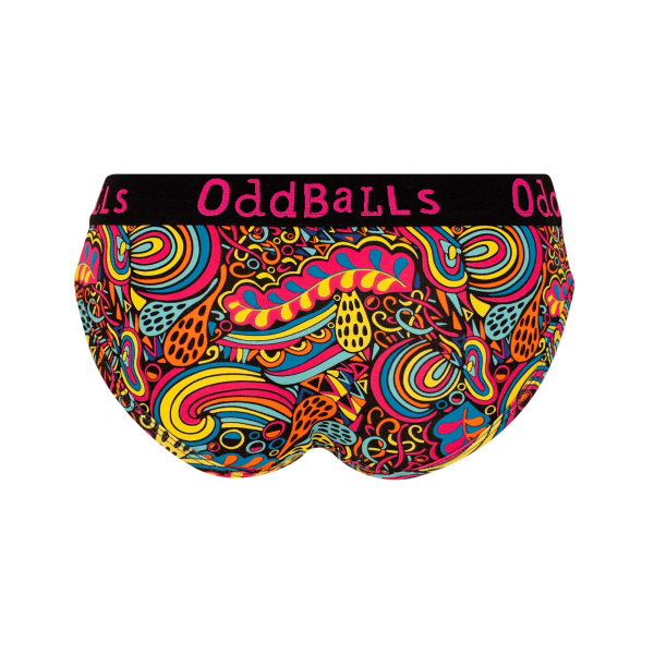 OddBalls Womens/Ladies Enchanted Briefs 12 UK Multicoloured Multicoloured 12 UK