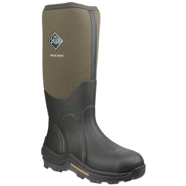 Muck Boots Unisex Arctic Sport Pull On Wellington Boots 6 UK Mo Moss/Moss 6 UK