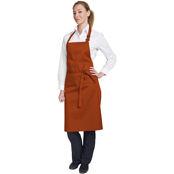 Dennys Flerfärgad Haklappsförkläde 28x36 tum (2-pack) One Size Br Brick One Size