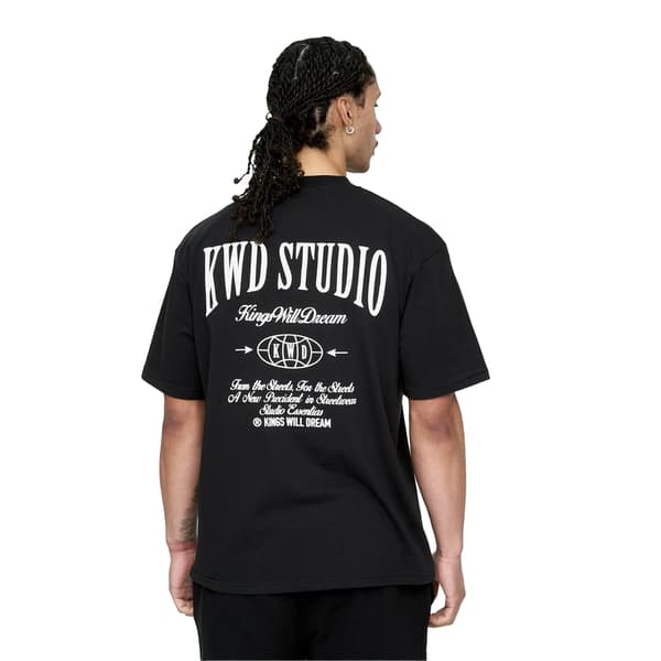 Kings Will Dream Studios T-shirt för män S Svart Black S
