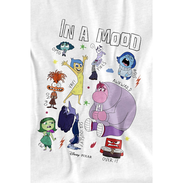 Insidan Ut 2 Barn/Kids In A Mood T-Shirt 3-4 År Vit White 3-4 Years