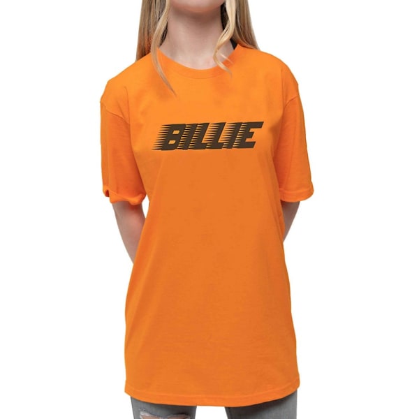 Billie Eilish Barn/Barn Blohsh Racer Logo T-Shirt 11-12 År Orange 11-12 Years