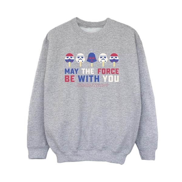 Star Wars: A New Hope Pojks Sweatshirt 9-11 År Sports Grey Sports Grey 9-11 Years