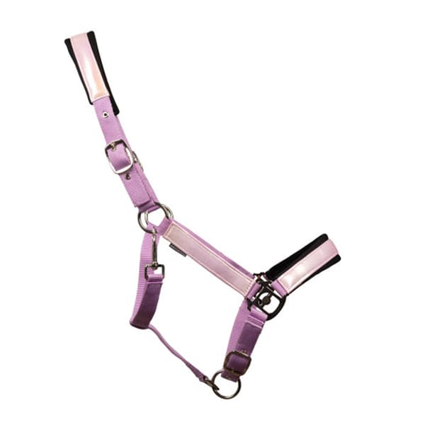 Hy Glimmer Hästgrimma Full Lila Lilac Full