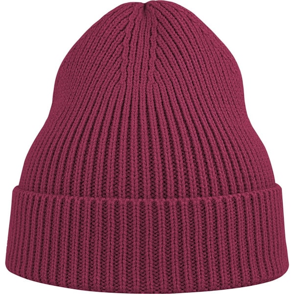 Atlantis Unisex Vuxen Andy Återvunnen Polyester Mössa En Storlek B Burgundy One Size