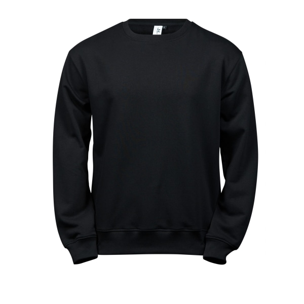 Tee Jays Herr Power Sweatshirt 4XL Svart Black 4XL