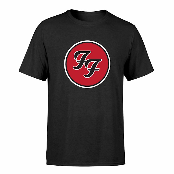 Foo Fighters Unisex Vuxen Logo T-Shirt XL Svart Black XL