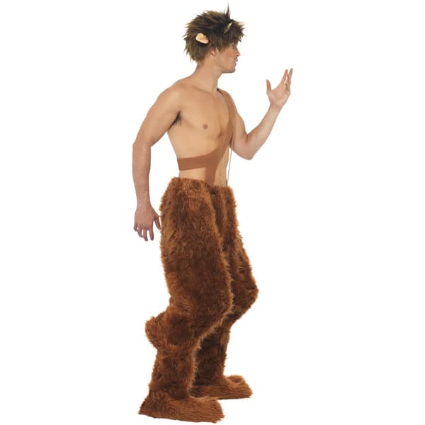 Smiffys Herr Pan Kostymset M Brun Brown M