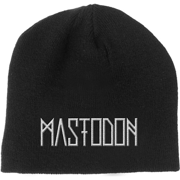 Mastodon Unisex Vuxen Logo Mössa One Size Svart Black One Size