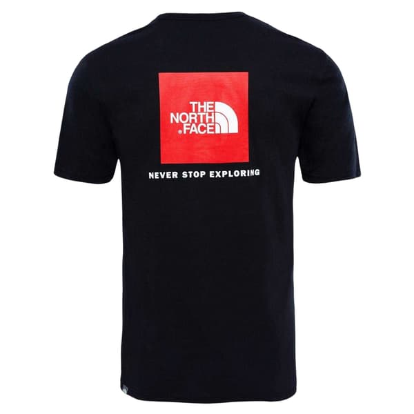 The North Face Herr Never Stop Exploring Regular T-shirt S Svart Black/Red S