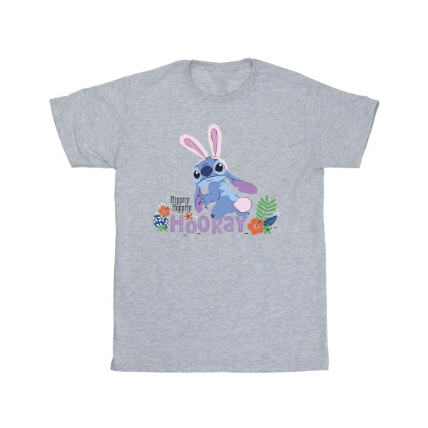 Disney Boys Lilo & Stitch Hippity Hop Stitch T-shirt 3-4 år Sports Grey 3-4 Years