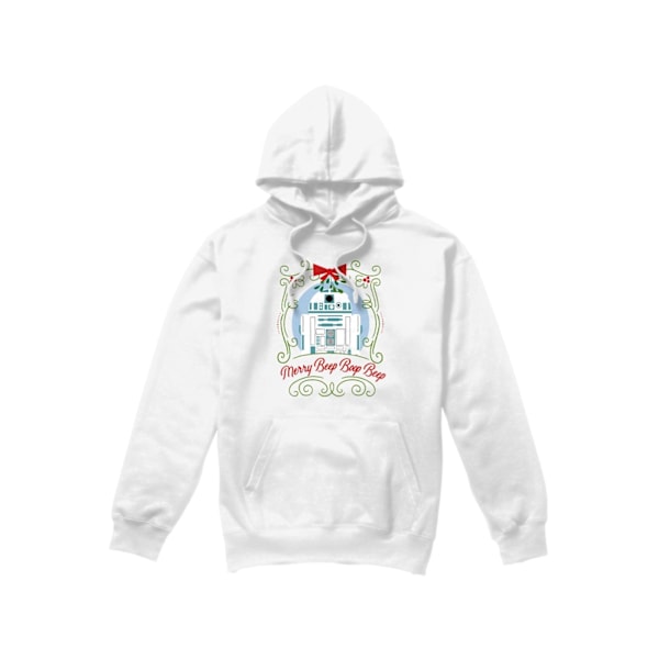 Star Wars Herr Merry Beep Boop Beep R2-D2 Julhuvtröja M Wh White M