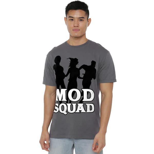 The Mod Squad Herr Run Simple T-Shirt L Kolgrå Charcoal L