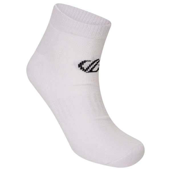 Dare 2B Unisex Essentials Ankelstrumpor (2-pack) 3 UK-5 White 3 UK-5 UK