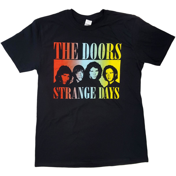 The Doors Unisex Adult Strange Days Bomull T-shirt XXL Svart Black XXL