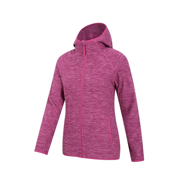 Mountain Warehouse Dam/Dam Lleyn II Melange Full Zip Hoodie Berry 14 UK